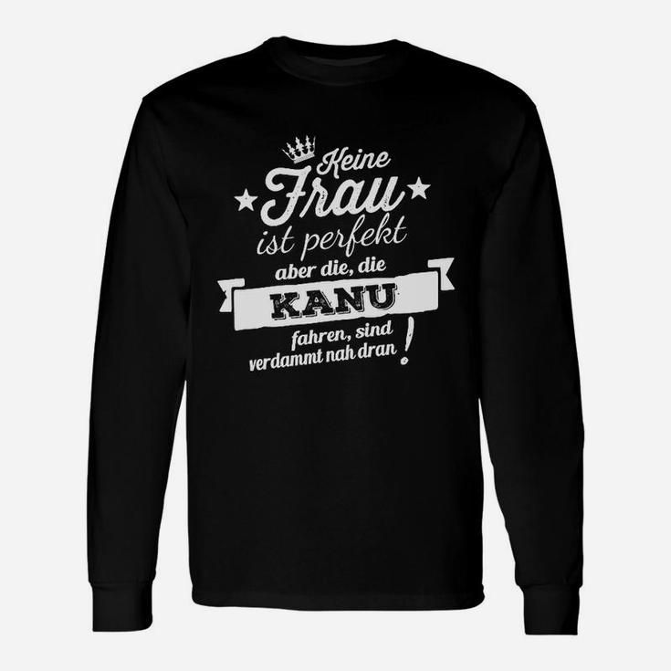 Schnelles Perfekt-Kanu-Fahren- Langarmshirts