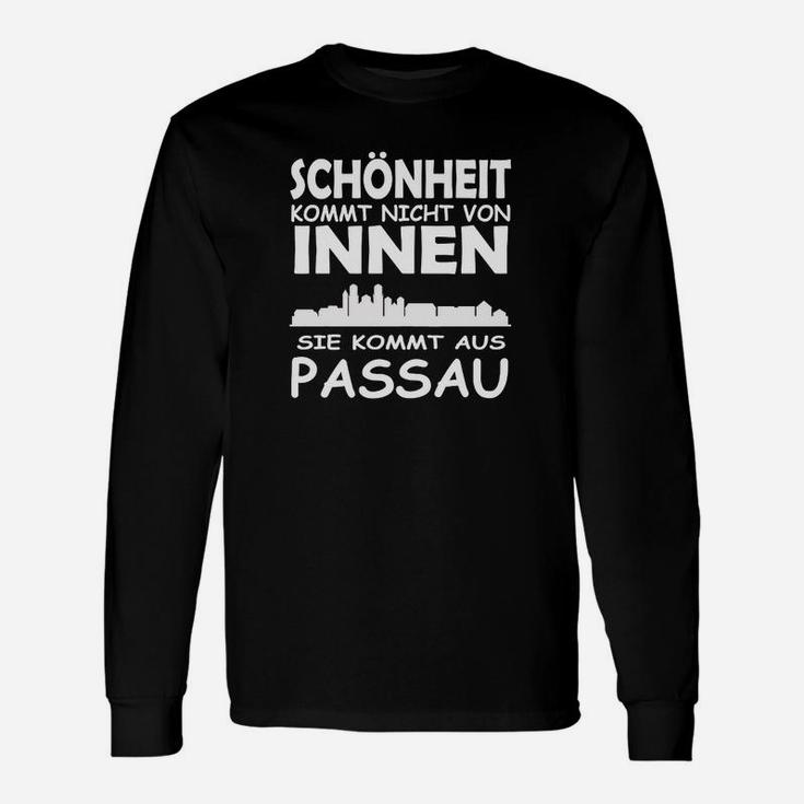 Schönheit Kommt Aus Passau Langarmshirts