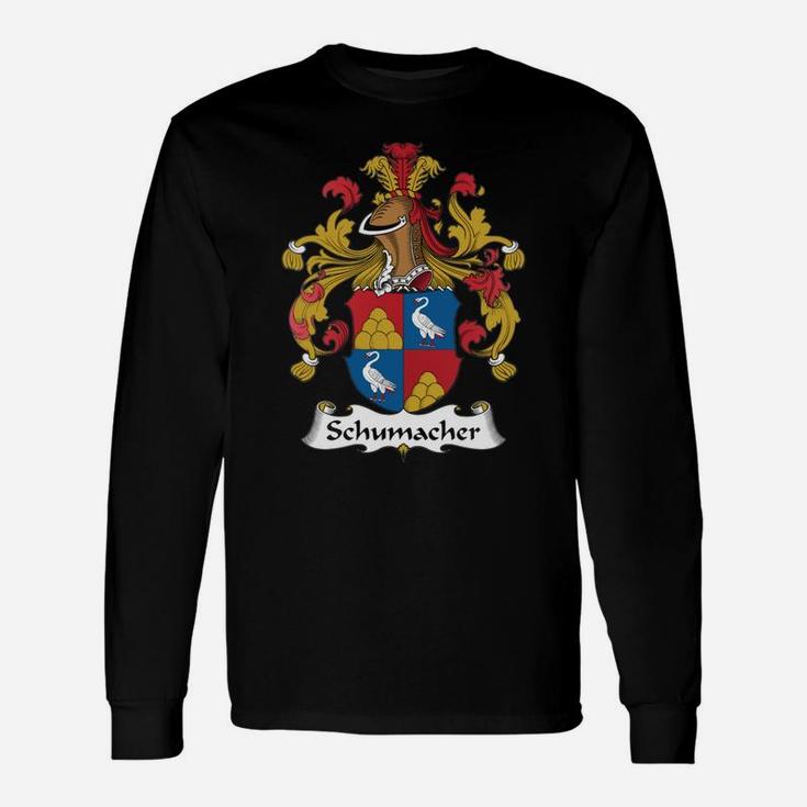 Schumacher Crest German Crests Long Sleeve T-Shirt