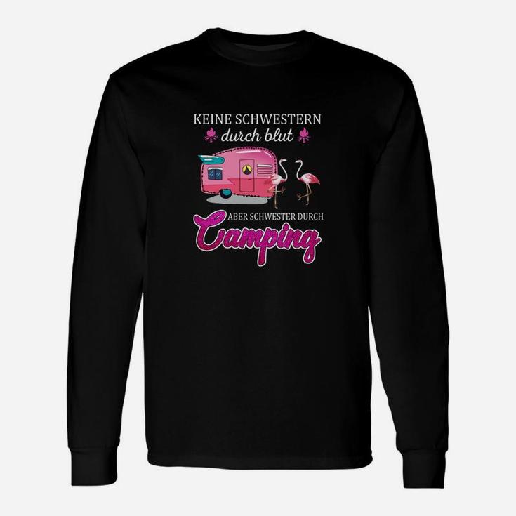 Schwester Camping Langarmshirts, Spruch & Wohnwagen Design