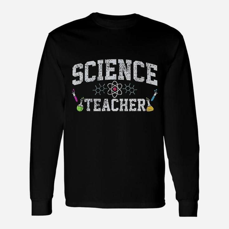 Science Teacher Chemist Physicist Vintage Long Sleeve T-Shirt