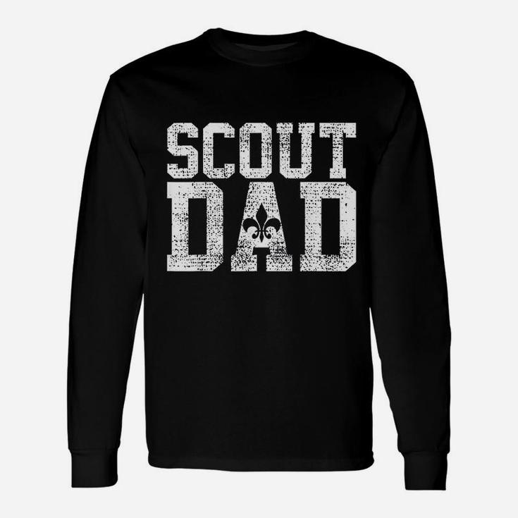 Scouting Dad Camping Father Long Sleeve T-Shirt