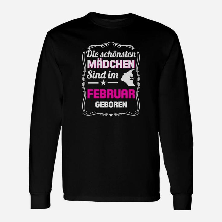 Sind Im Februar Geboren Langarmshirts