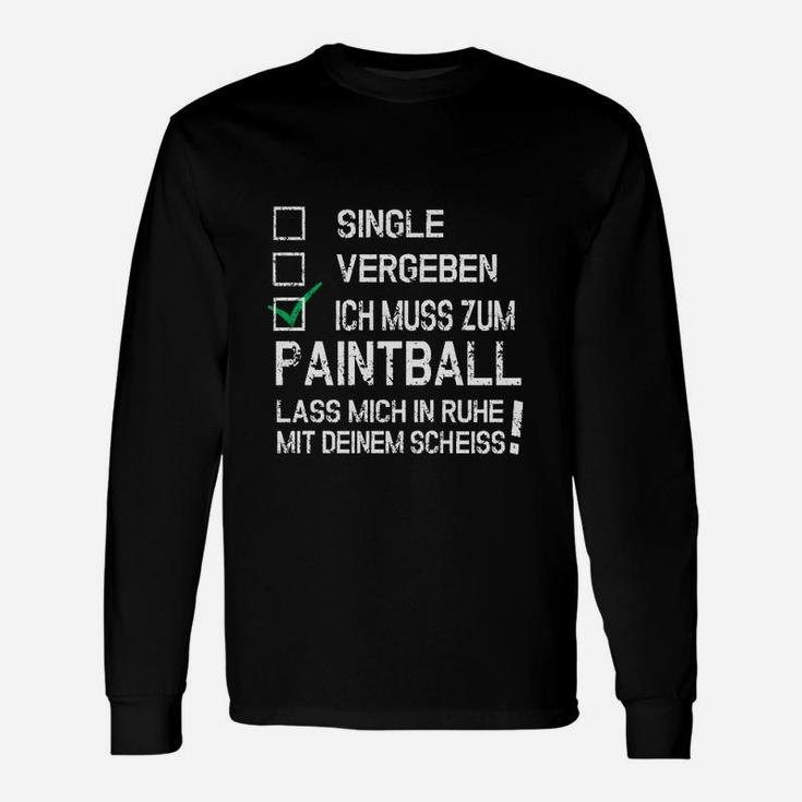 Single Vergeben-paintball Langarmshirts
