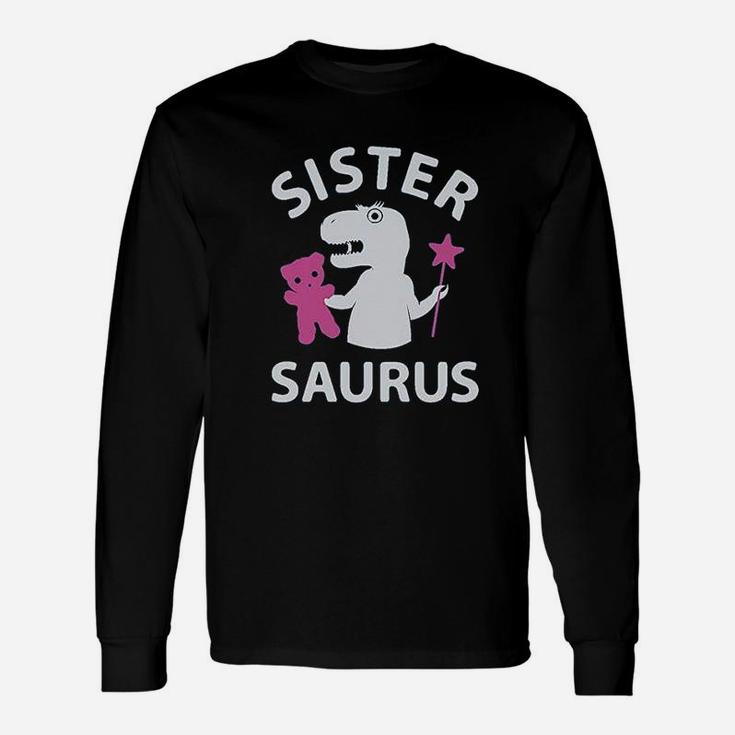 Sister Saurus For Big Sister Girls Long Sleeve T-Shirt
