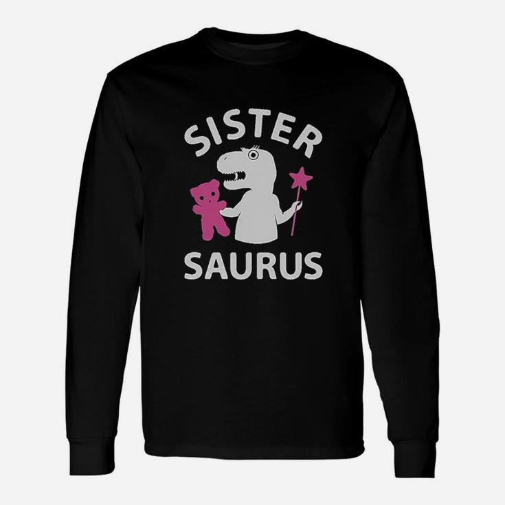 Sister Saurus, sister presents Long Sleeve T-Shirt