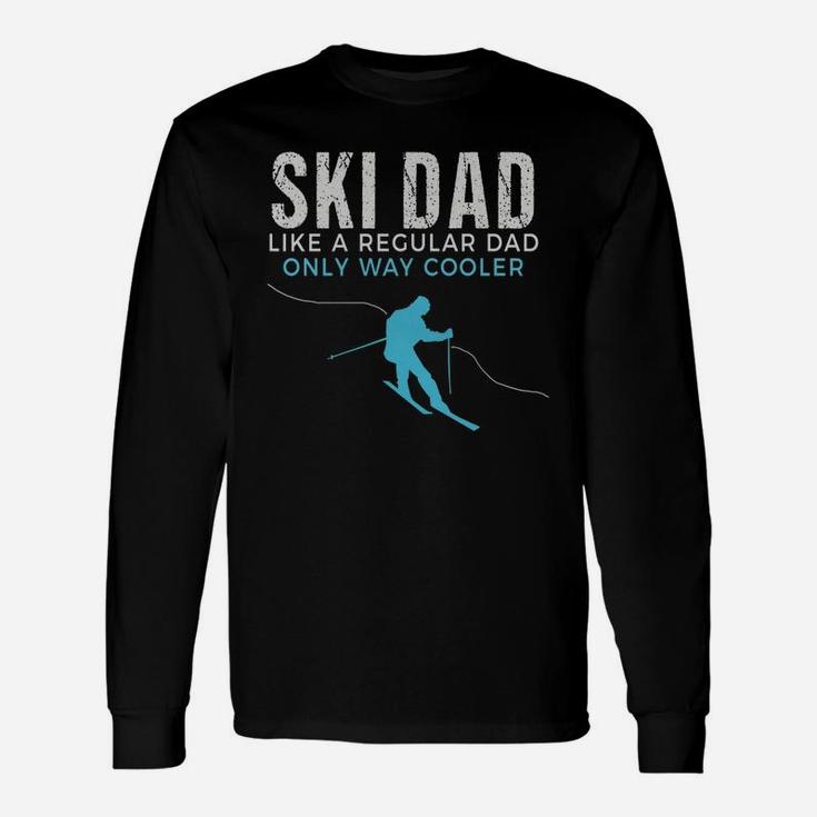 Ski Dad Shirt Skier Tshirt Long Sleeve T-Shirt