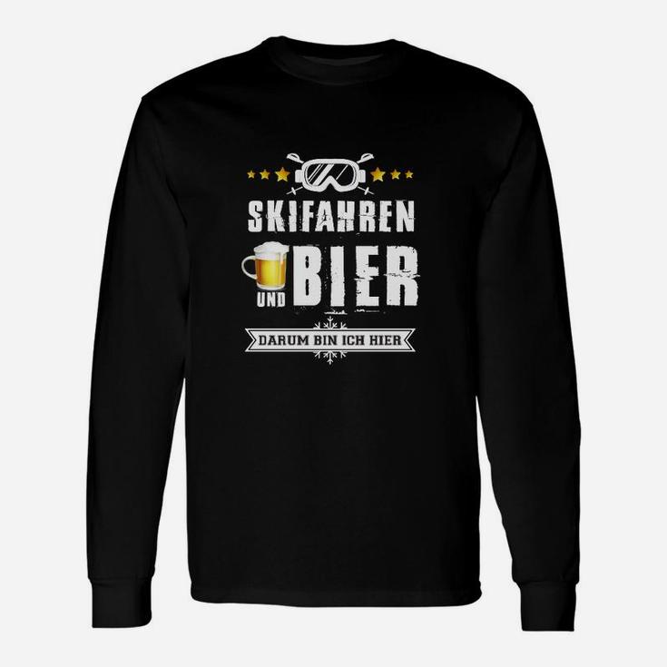 Skitzen Bier Lustig Apres Ski Spaß Legendär Langarmshirts