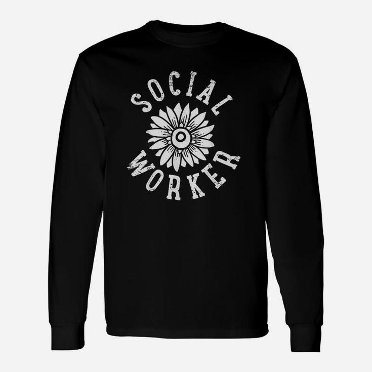 Social Worker Social Work Vintage Long Sleeve T-Shirt