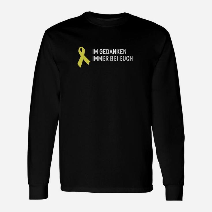 Solidarität Mit Unseren Soldaten Langarmshirts