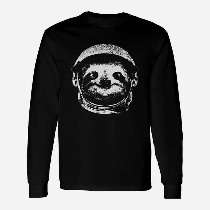 Space Sloth Astronaut Vintage Long Sleeve T-Shirt