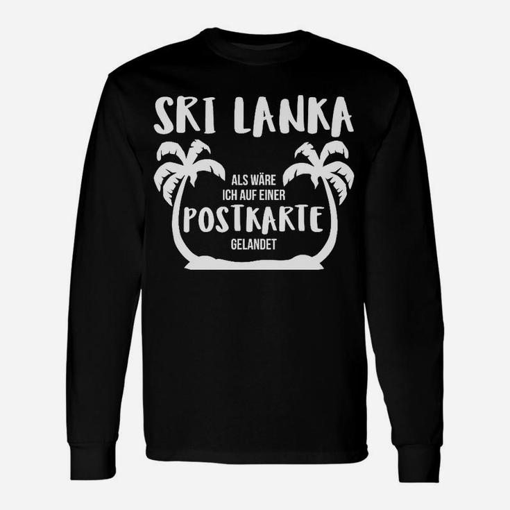 Sri Lanka Ich Auf Einer Postkarte Langarmshirts