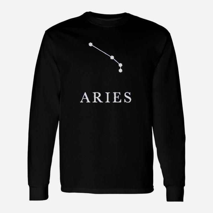 Star Sign Constellation Astrology Aries Zodiac Astronomy Long Sleeve T-Shirt