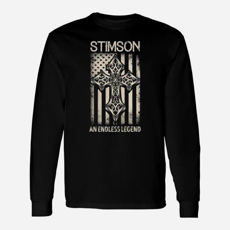 Stimson An Endless Legend Name Shirts Long Sleeve T-Shirt