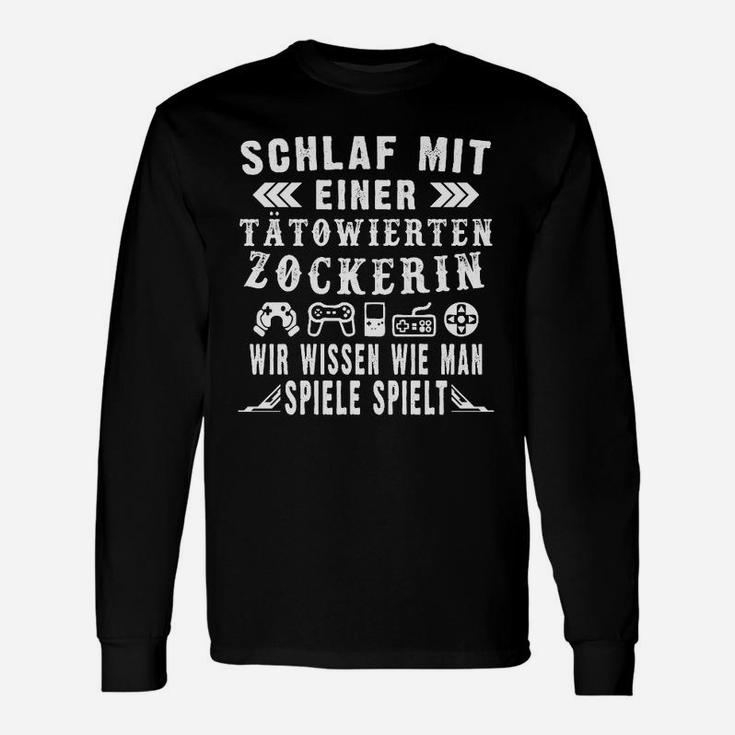 Sxzockerin Spiele Spielen Langarmshirts