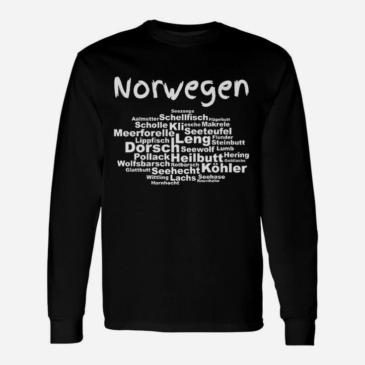 Tag Cloud Norwegische Meeresfische Langarmshirts