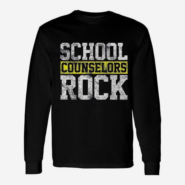 Teacher Counselor Back To School Long Sleeve T-Shirt