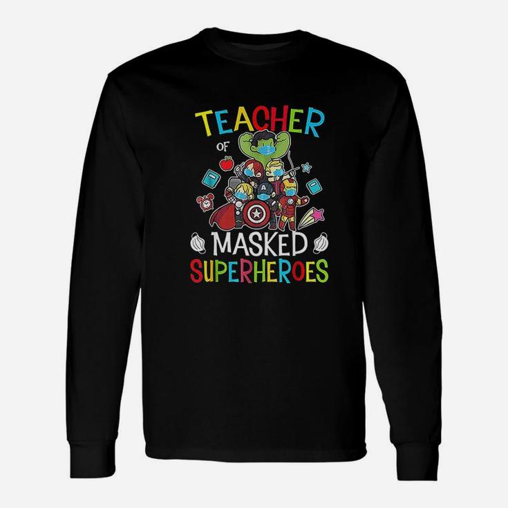 Teacher Superheroes Long Sleeve T-Shirt