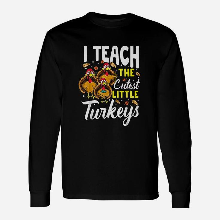 Teacher Thanksgiving ideas Long Sleeve T-Shirt