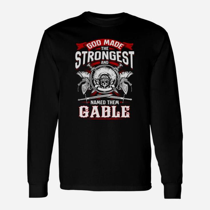 Team Gable Lifetime Member Legend Gable Shirt Gable Hoodie Gable Gable Tee Gable Name Gable Lifestyle Gable Shirt Gable Names Long Sleeve T-Shirt