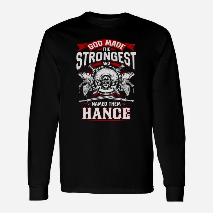 Team Hance Lifetime Member Legend -hance Shirt Hance Hoodie Hance Hance Tee Hance Name Hance Lifestyle Hance Shirt Hance Names Long Sleeve T-Shirt