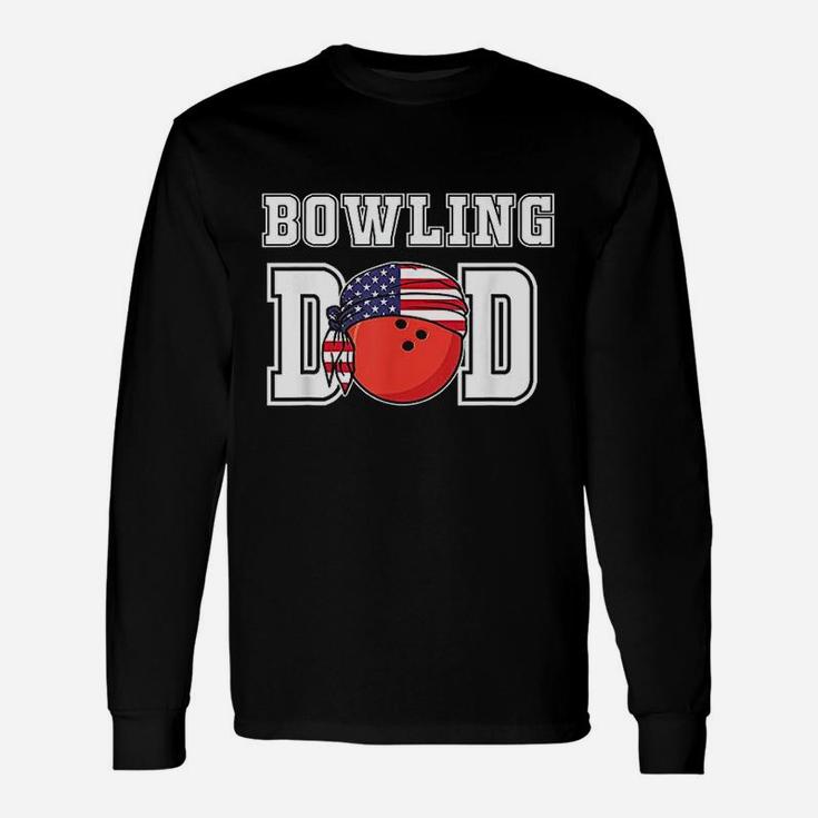 Ten Pin Bowlers Team Player s For Bowling Dad Long Sleeve T-Shirt