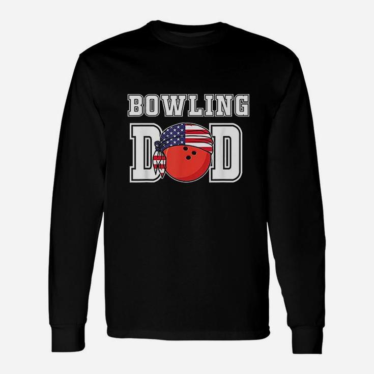 Ten Pin Bowlers Team Player s For Bowling Dad Long Sleeve T-Shirt