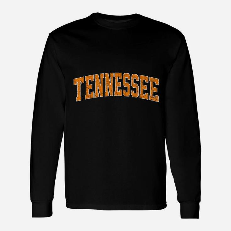 Tennessee Tn Vintage Athletic Long Sleeve T-Shirt