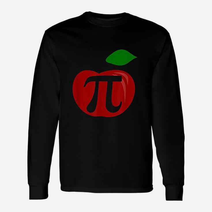 Thanksgiving Apple Pie Lover Pi Day Math Long Sleeve T-Shirt