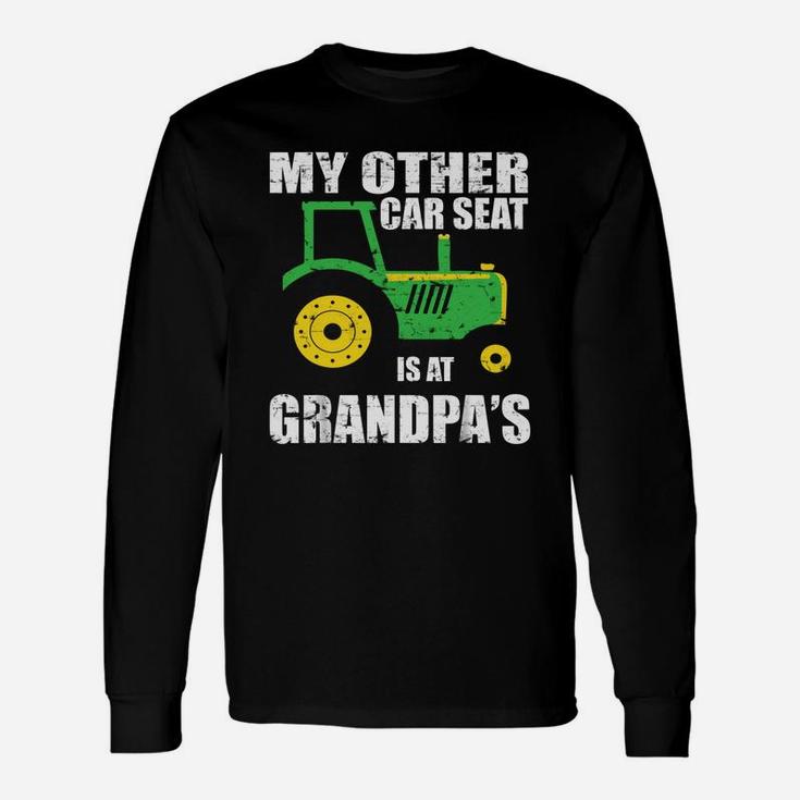 Toddler Tractor Shirt Toddler Farmer Clothes For Boys Long Sleeve T-Shirt