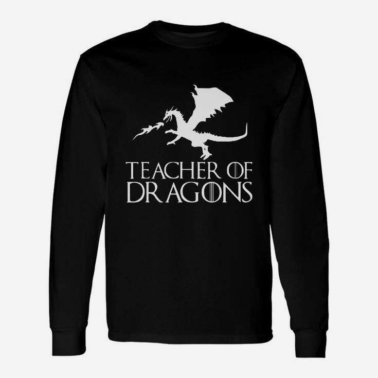 Top Teacher Of Dragons – Halloween Costume Long Sleeve T-Shirt
