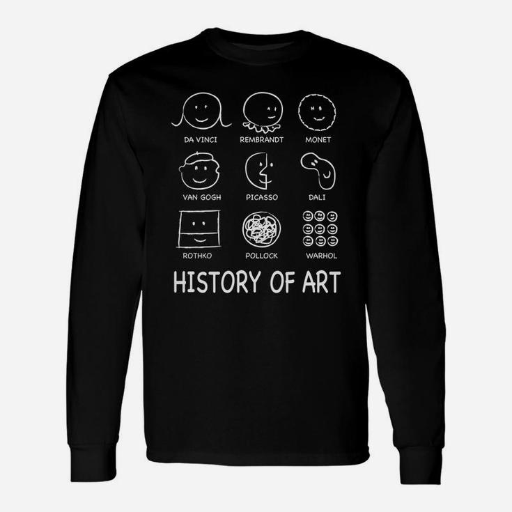 History Of Art Tshirt Long Sleeve T-Shirt