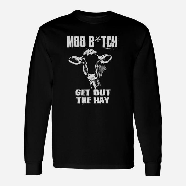 Tshirt For Farmers Who Love Cows Long Sleeve T-Shirt