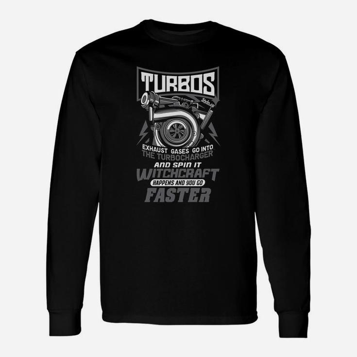 Turbo Explanation Automotive Long Sleeve T-Shirt