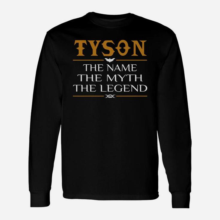Tyson Legend Name Tyson Long Sleeve T-Shirt