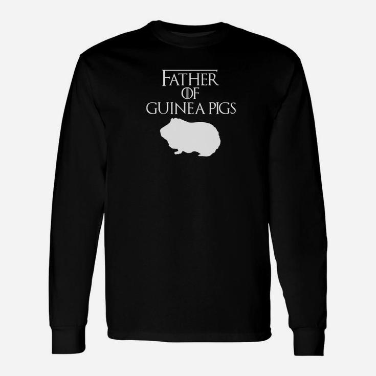 Unique White Father Of Guinea Pig Lover E010428 Long Sleeve T-Shirt