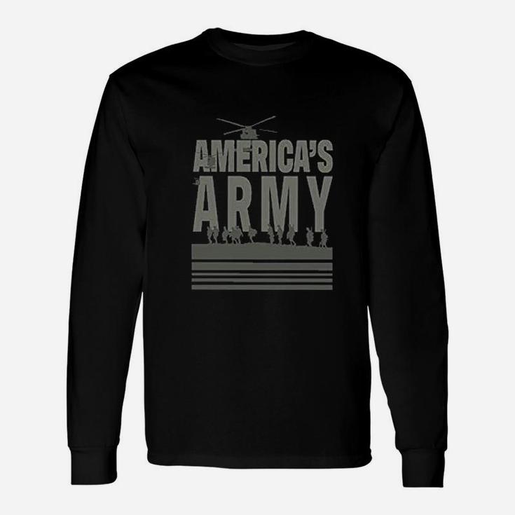 United States Of Americas Army Long Sleeve T-Shirt