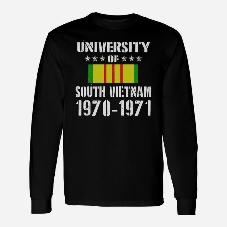 University Of South Vietnam Shirt, Memorial Day Long Sleeve T-Shirt