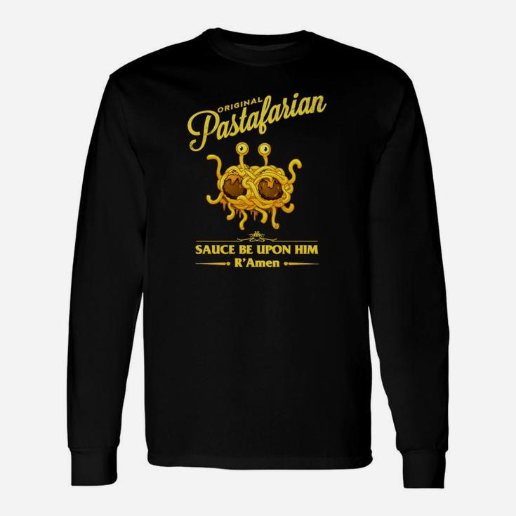 Ursprüngliches Pastafarian Langarmshirts