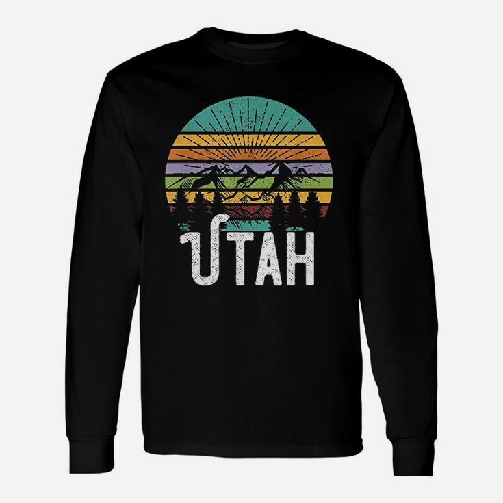 Utah Vintage Mountain Long Sleeve T-Shirt