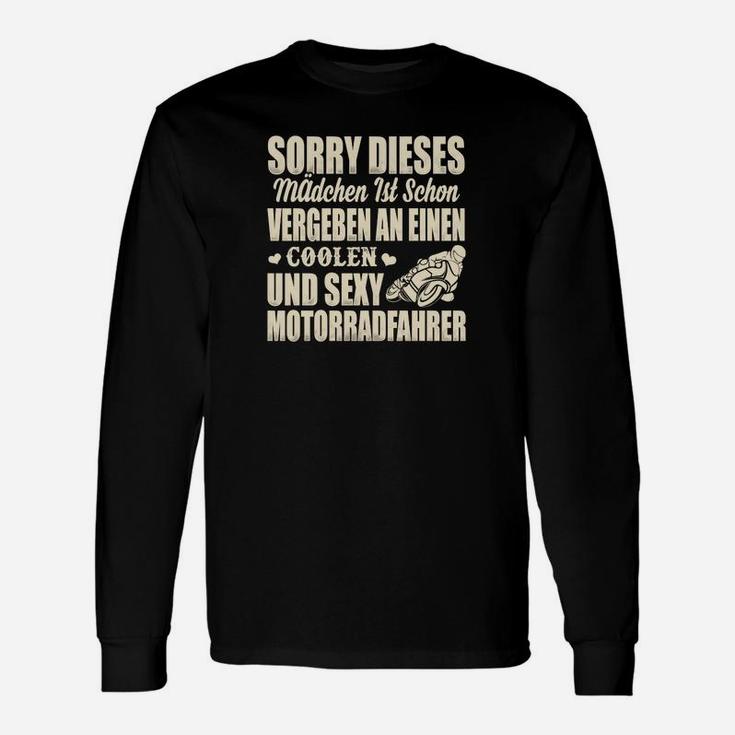 Vergeben Ein Einen Sexy Motorradfahrer- Langarmshirts