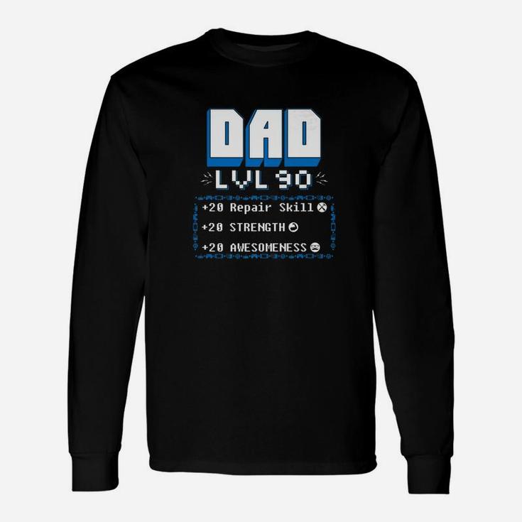 Video Game Dad Shirt Daddy Father Gamer Long Sleeve T-Shirt