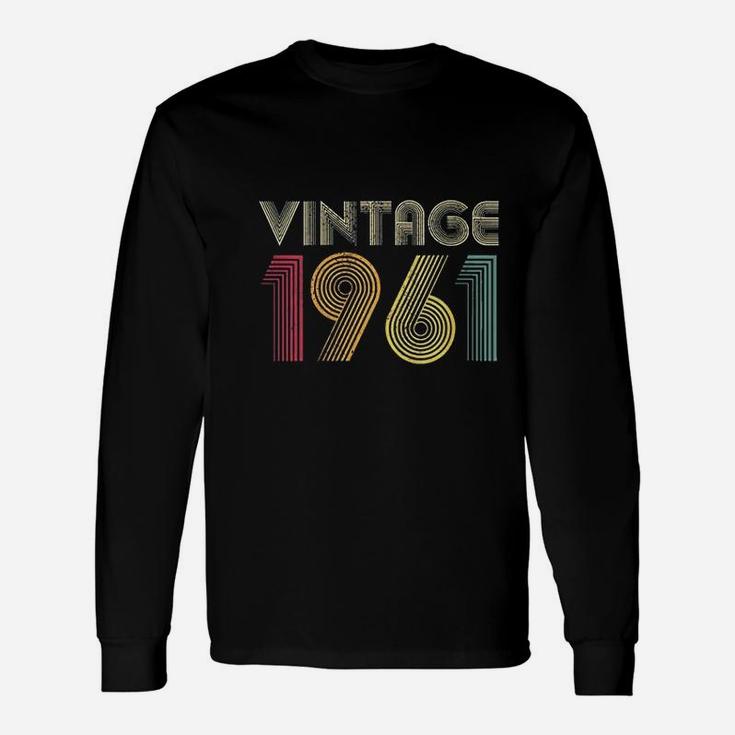 Vintage 1961 60th Birthday Long Sleeve T-Shirt