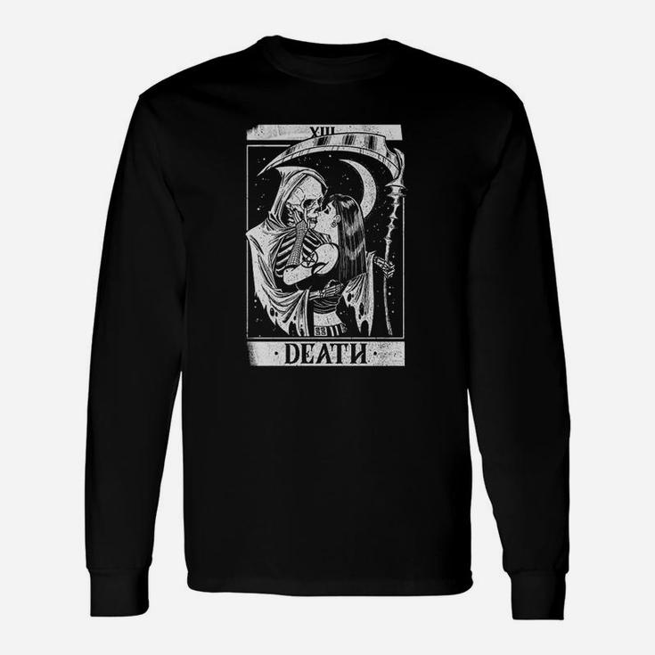 Vintage Death The Grim Reaper Long Sleeve T-Shirt
