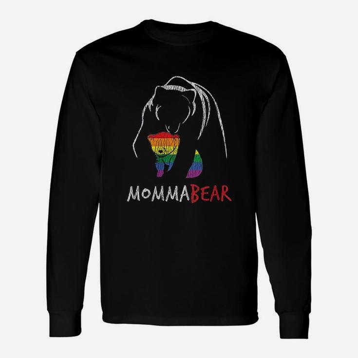 Vintage Rainbow Mama Bear Good Long Sleeve T-Shirt