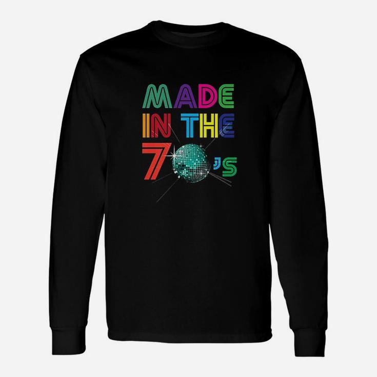Vintage Retro Made In The 70s 40 Yrs Years Old Long Sleeve T-Shirt