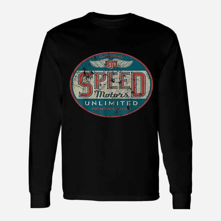 Vintage Speed Motor Long Sleeve T-Shirt