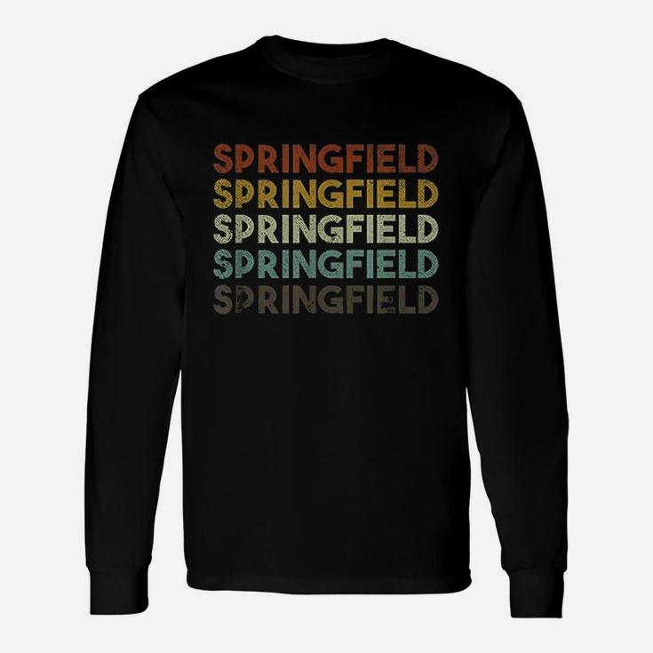 Vintage Springfield Missouri Long Sleeve T-Shirt