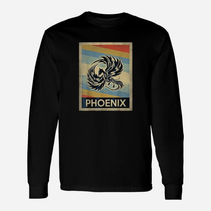 Vintage Style Phoenix Long Sleeve T-Shirt