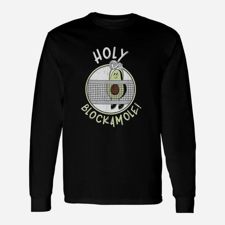 Volleyball Block Training For An Avocado Lover Long Sleeve T-Shirt